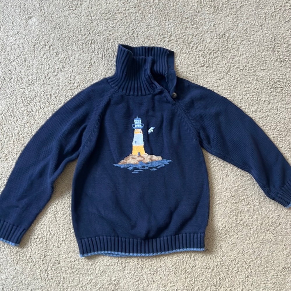 Gently used Janie and jack knit sweater size 5